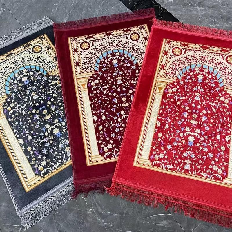 سجادة صلاة مسجد بسمك 10 ملم من القطن