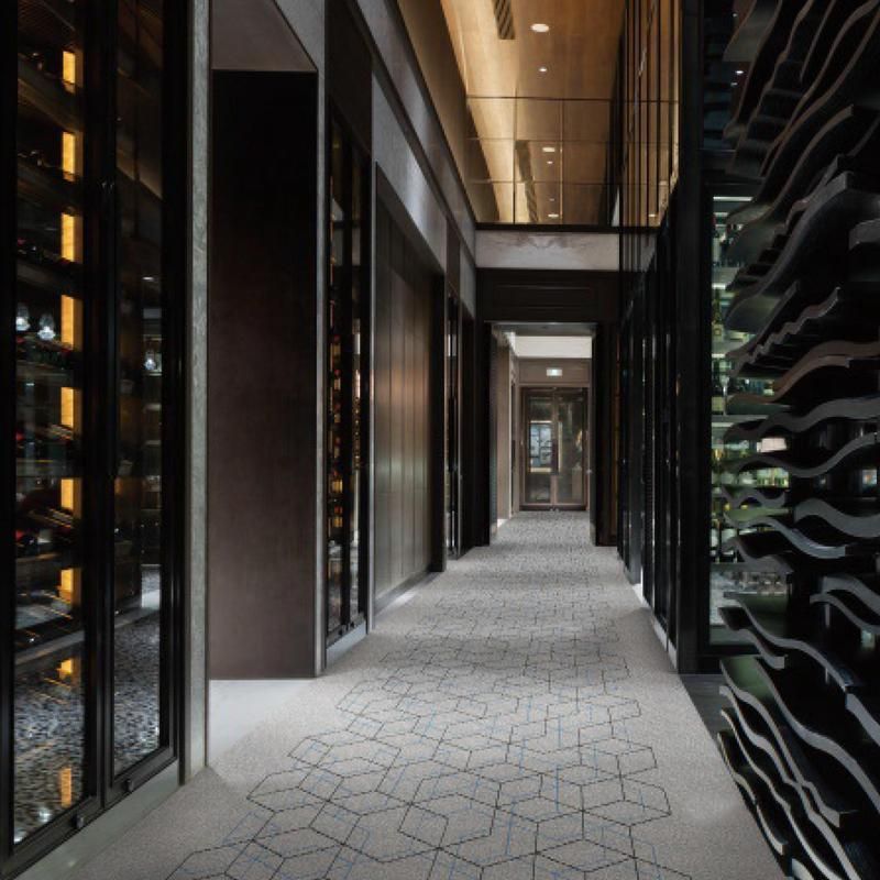 Tapete Axminster para Salão de Banquetes | Mistura de Lã e Nylon Durável