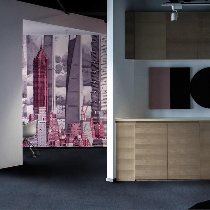 Нейлоновые Ковровые Плитки для Коммерческих Помещений - 50x50 см