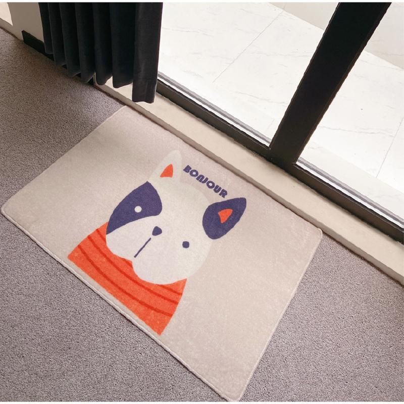 سجادة داخلية وخارجية بتصميم مخصص وشعار مطبوع