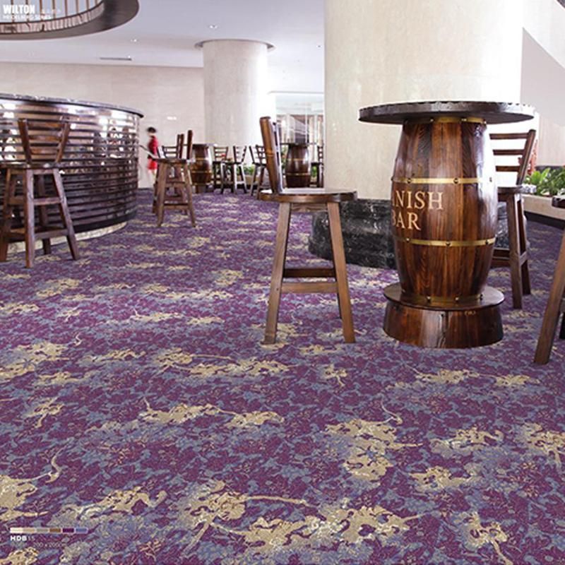Custom Polypropylene Wilton Hotel Carpet