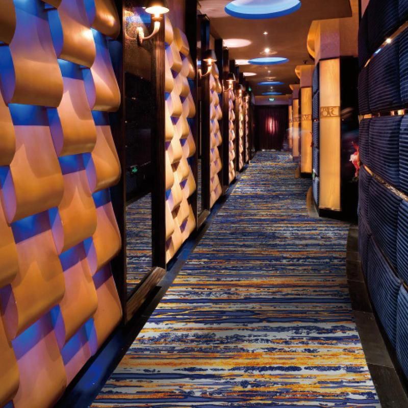 Tapete Axminster Ignífugo para Lobby de Hotel