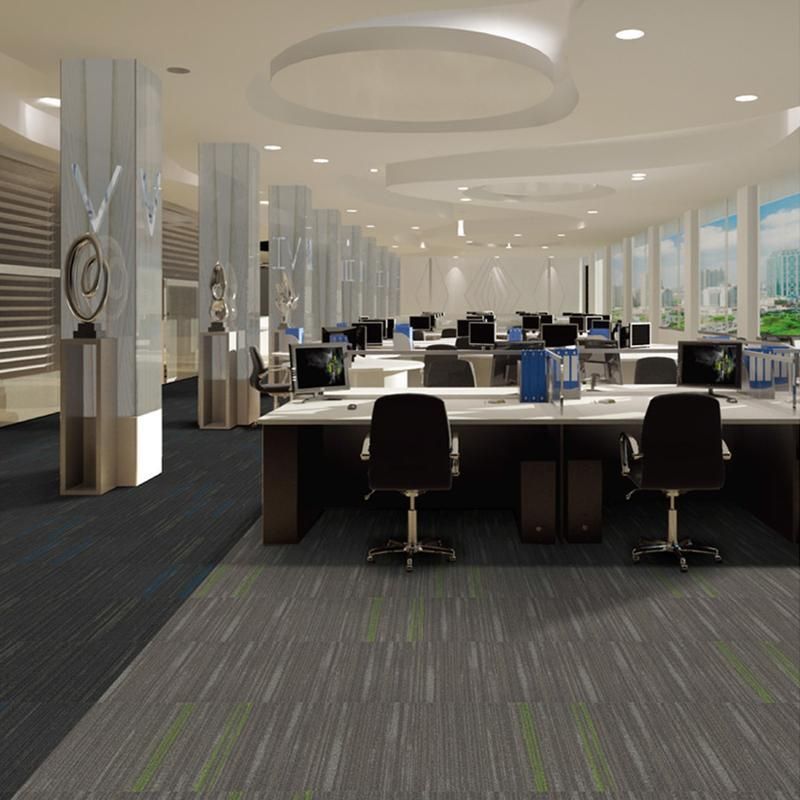Telhas de Carpete de Escritório de Alta Qualidade com Revestimento de PVC