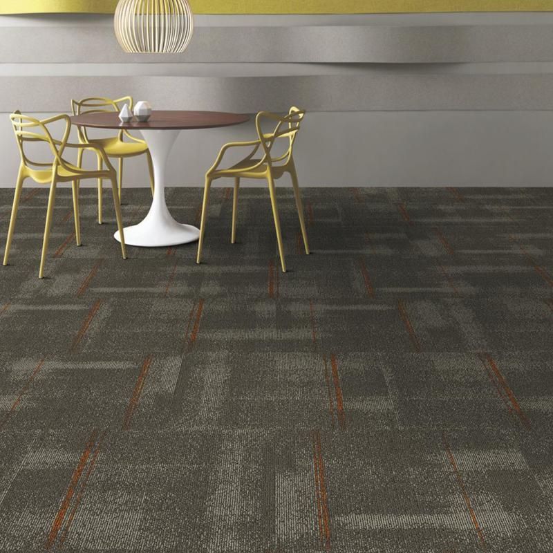 Azulejos de Carpete Modular Cinza Elegantes