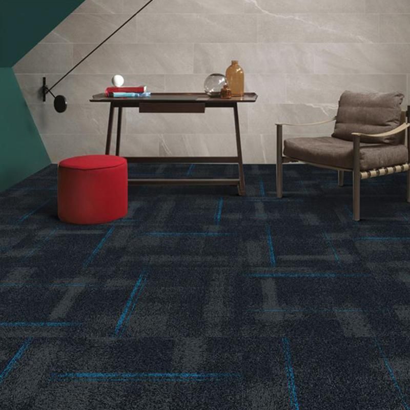 Azulejos de Carpete Modular Cinza Elegantes