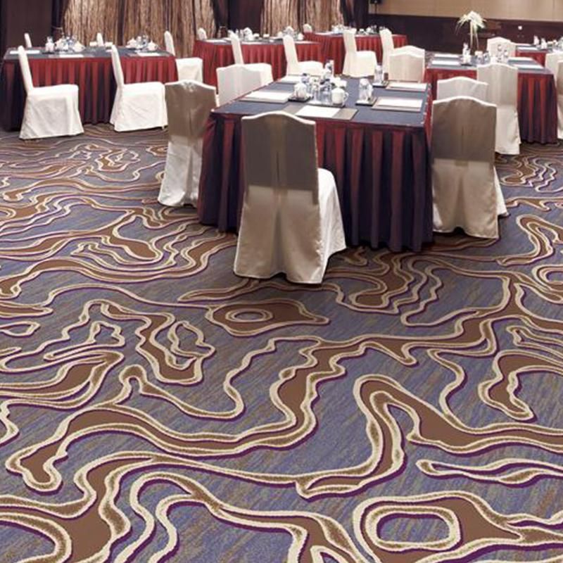 Elegant Wilton Jacquard Hotel Carpet