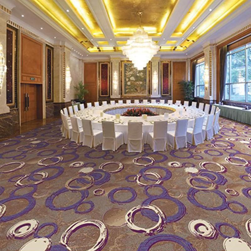 Elegant Wilton Jacquard Hotel Carpet