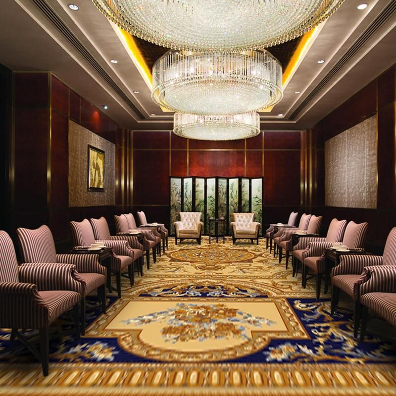 Thảm Axminster Lông Cừu Cho Phòng Chờ Sang Trọng