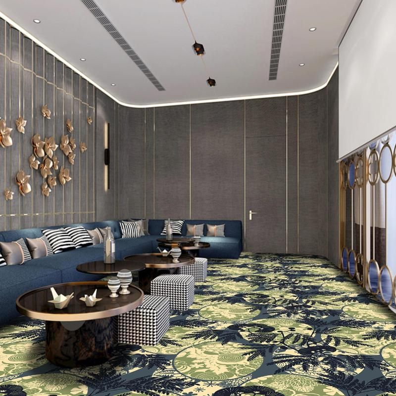 Thảm Axminster Lông Cừu Cho Phòng Chờ Sang Trọng