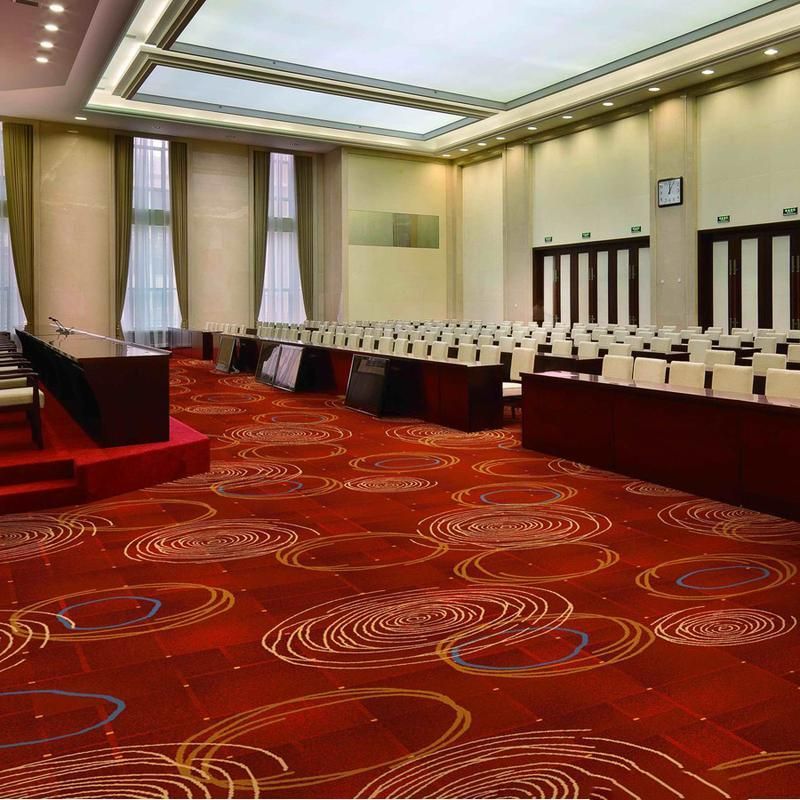 Luxurious Axminster Wool Nylon Ballroom Carpet
