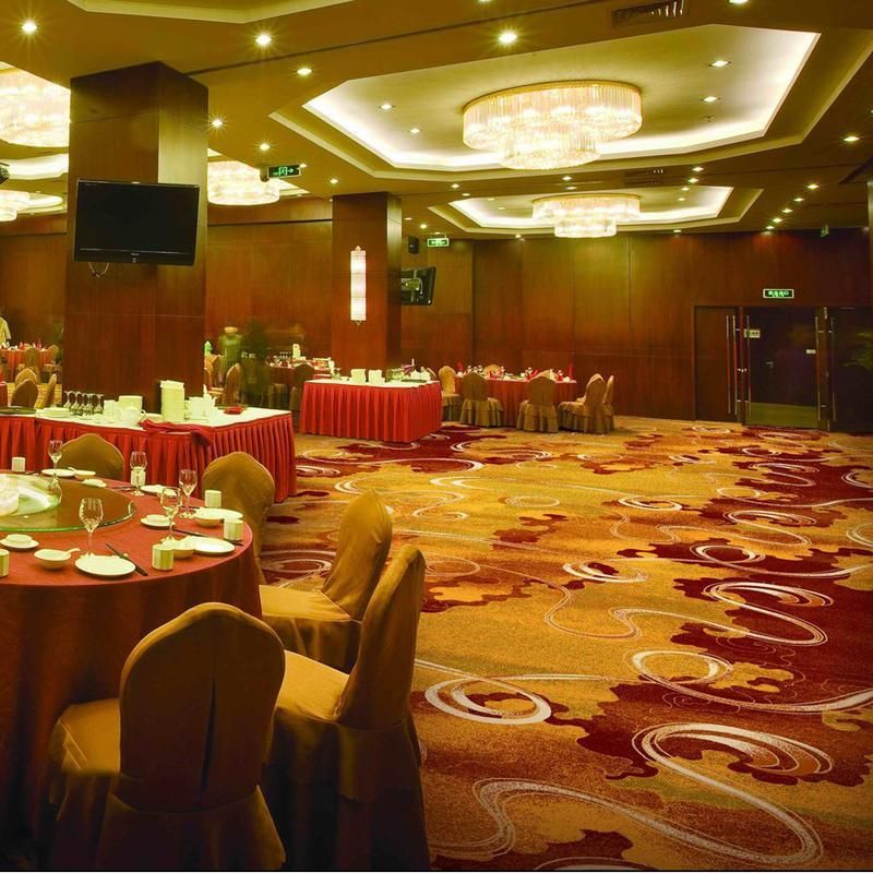 Luxurious Axminster Wool Nylon Ballroom Carpet