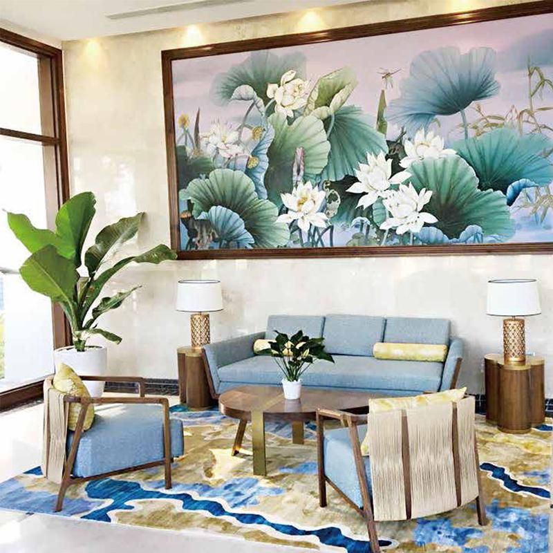 Exklusiver Maßgeschneiderter Wollteppich für Hotels