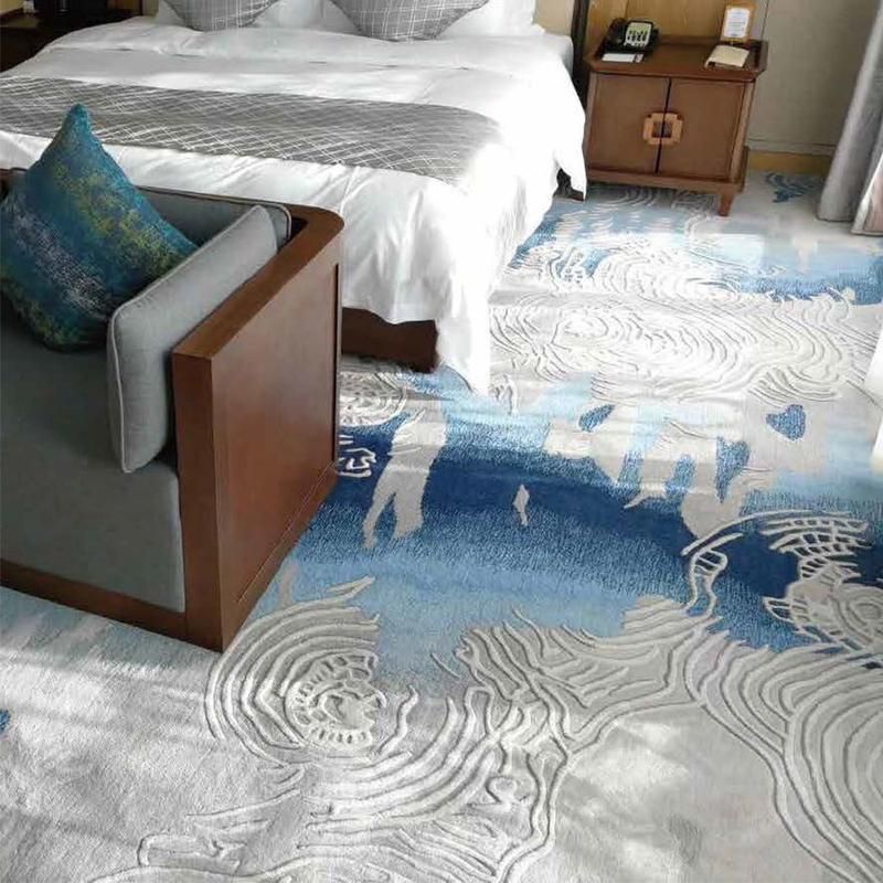 Luxuriöser Handgetufteter Hotelzimmer-Teppich