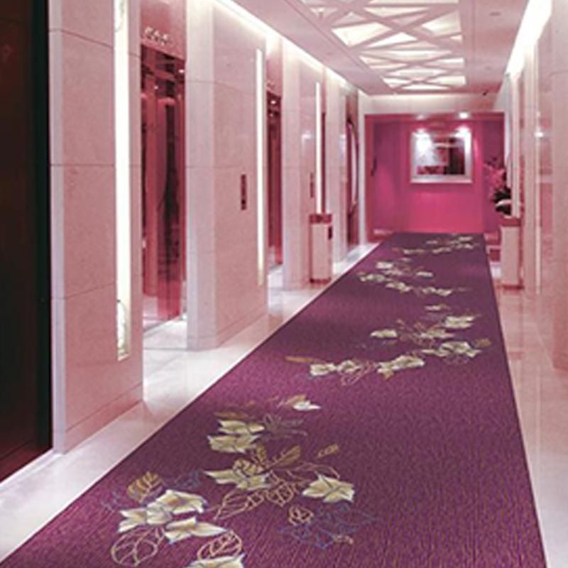 Luxurious Wilton Woven PP Fiber Hotel Carpet