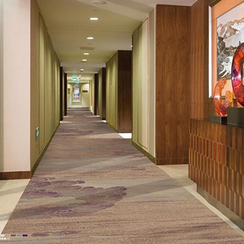 Luxurious Wilton Woven PP Fiber Hotel Carpet