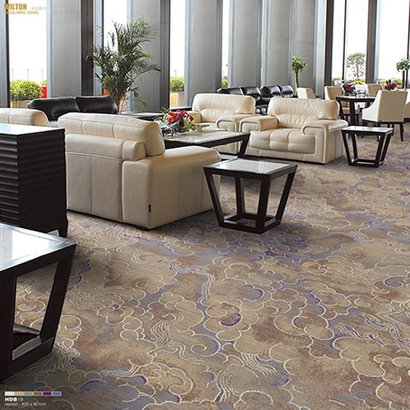 Luxury Floral Banquet Hall Wilton Woven Carpet