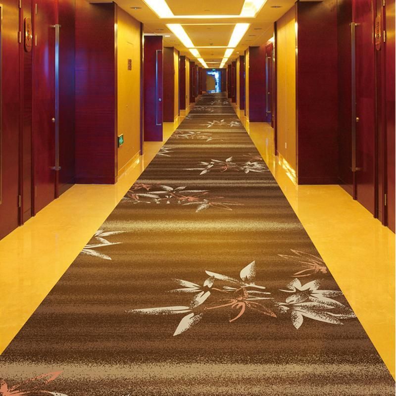 Luxury Geometric Nylon Printed Corridor Carpet