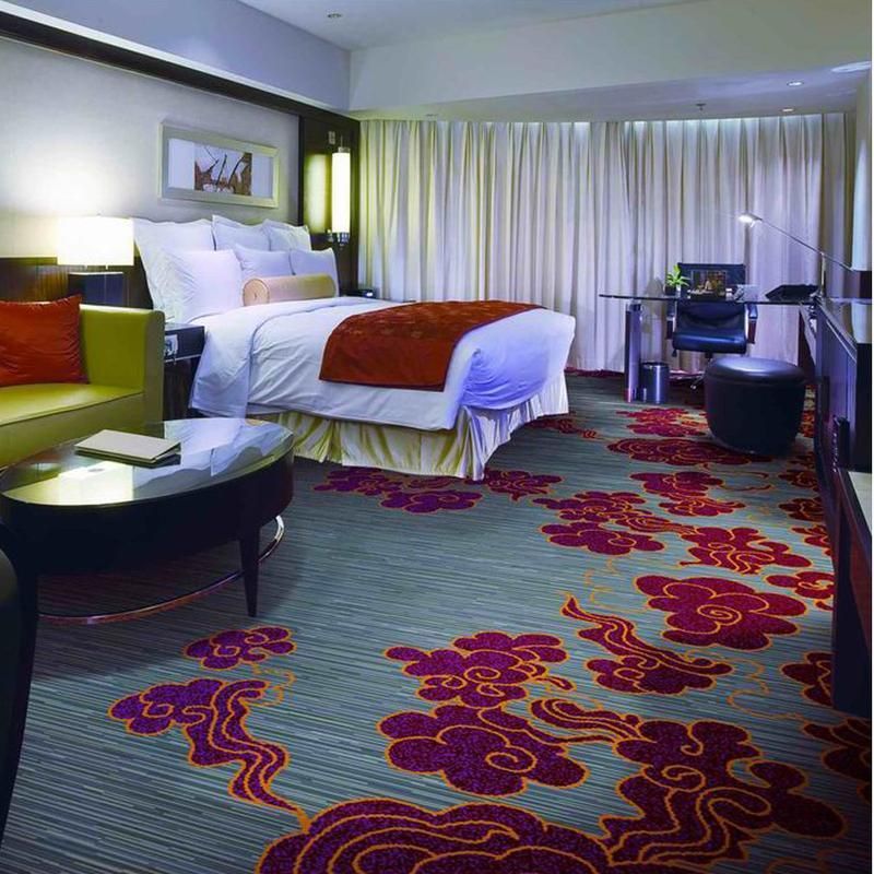 Luxury Grey Living Room Carpet - Purple Series