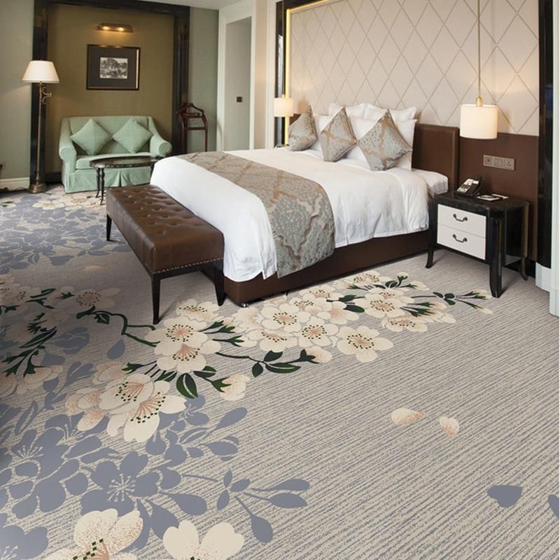 Luxury Loop Pile Nylon 6 Printed Carpet