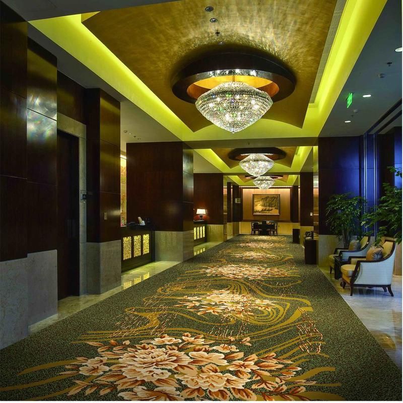 Luxuriöser Nordischer Woll- & Nylon-Hotelteppich