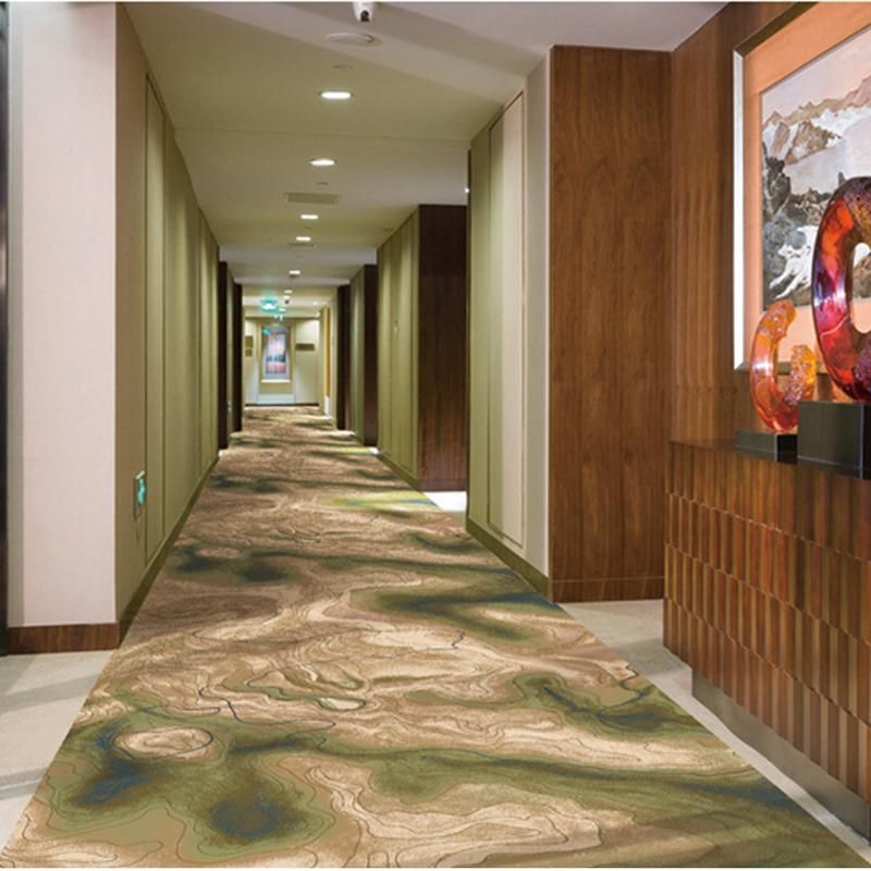 Luxury Nylon Printed Hotel Corridor Carpet