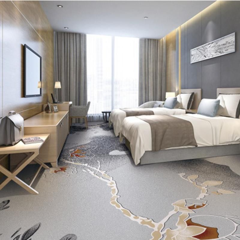 Luxury Nylon Printing Dye Hospitality Carpet