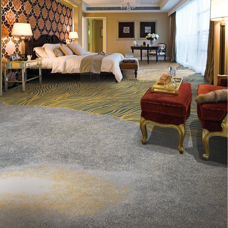 Luxury Nylon Printing Dye Hospitality Carpet