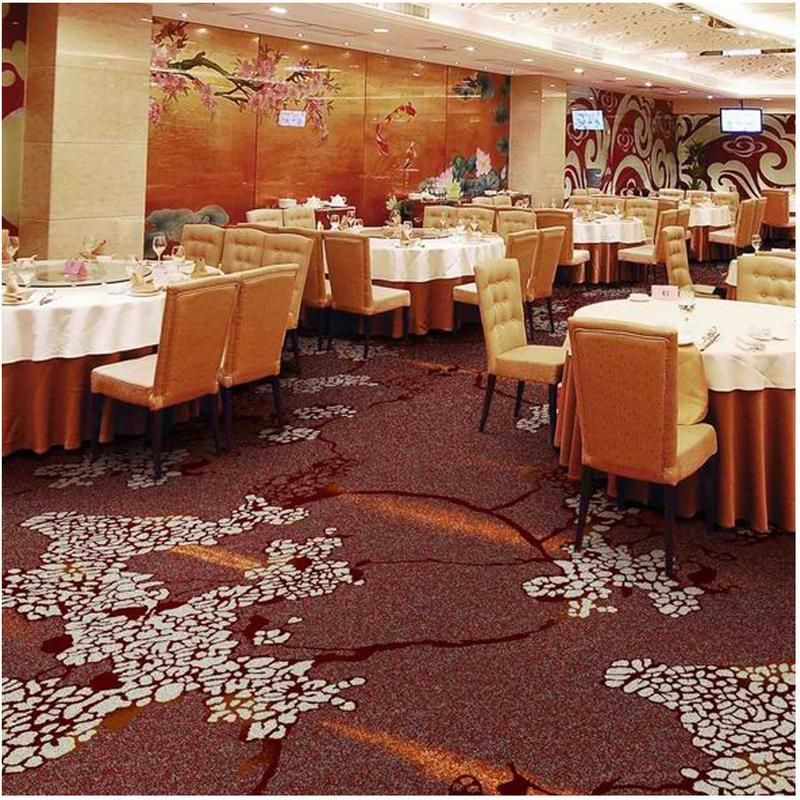 Luxury Wool Axminster Hall Carpet - Bfl-S1 Rated