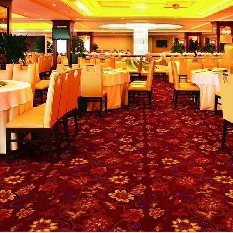 Luxury Wool Axminster Hall Carpet - Bfl-S1 Rated