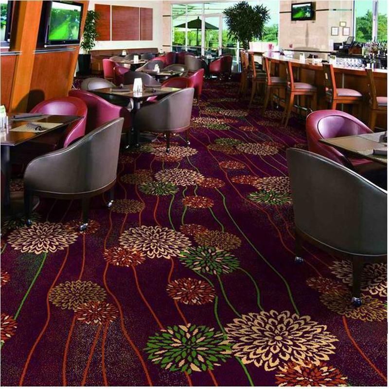 Luxury Wool Axminster Hall Carpet - Bfl-S1 Rated