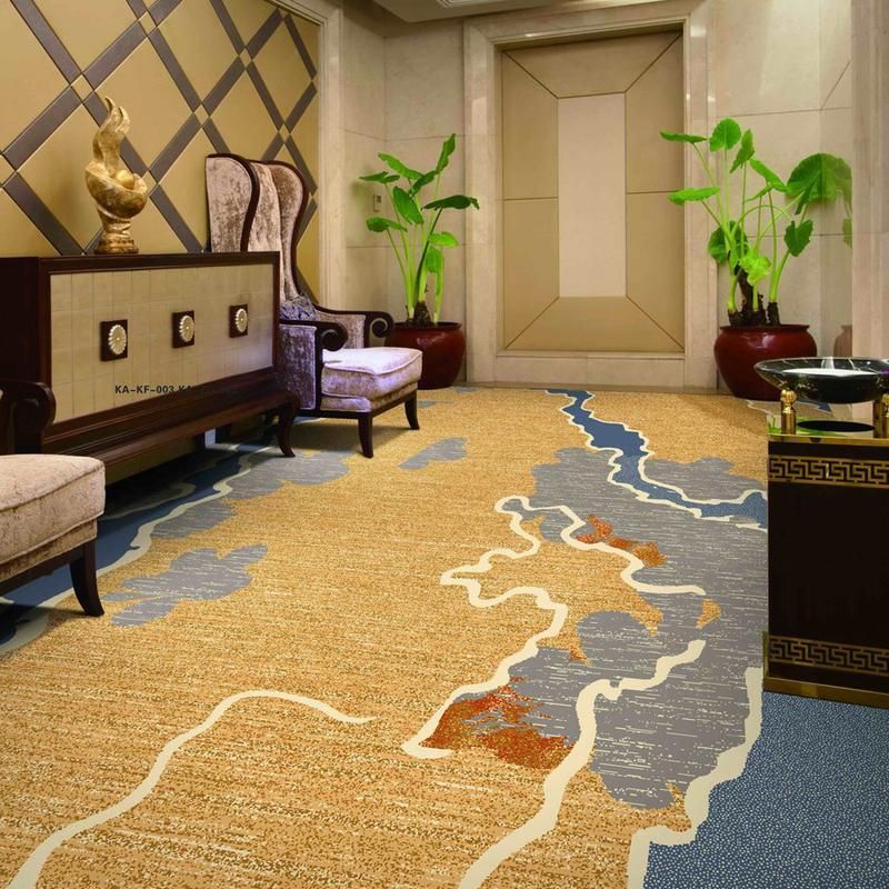 Luxuriöser Wolle Nylon Axminster Teppich für Hotels