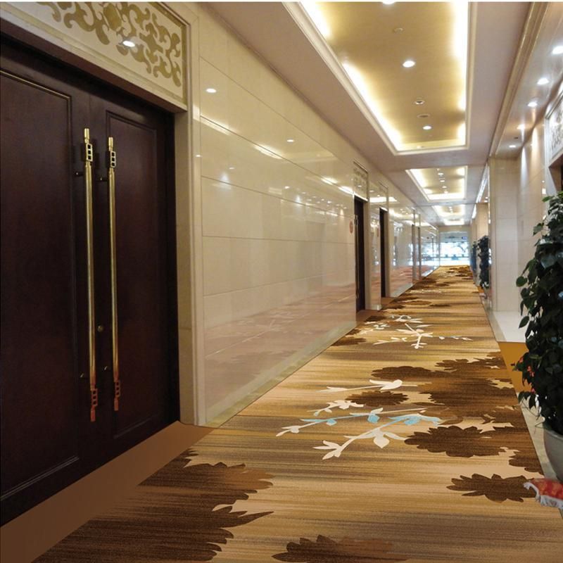 Thảm Chạy Nylon Cắt Hình với Phong Cách Hiện Đại cho Khách Sạn