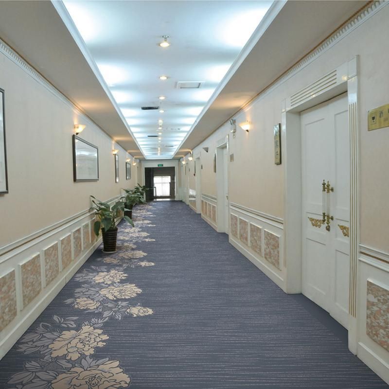 Thảm Chạy Nylon Cắt Hình với Phong Cách Hiện Đại cho Khách Sạn