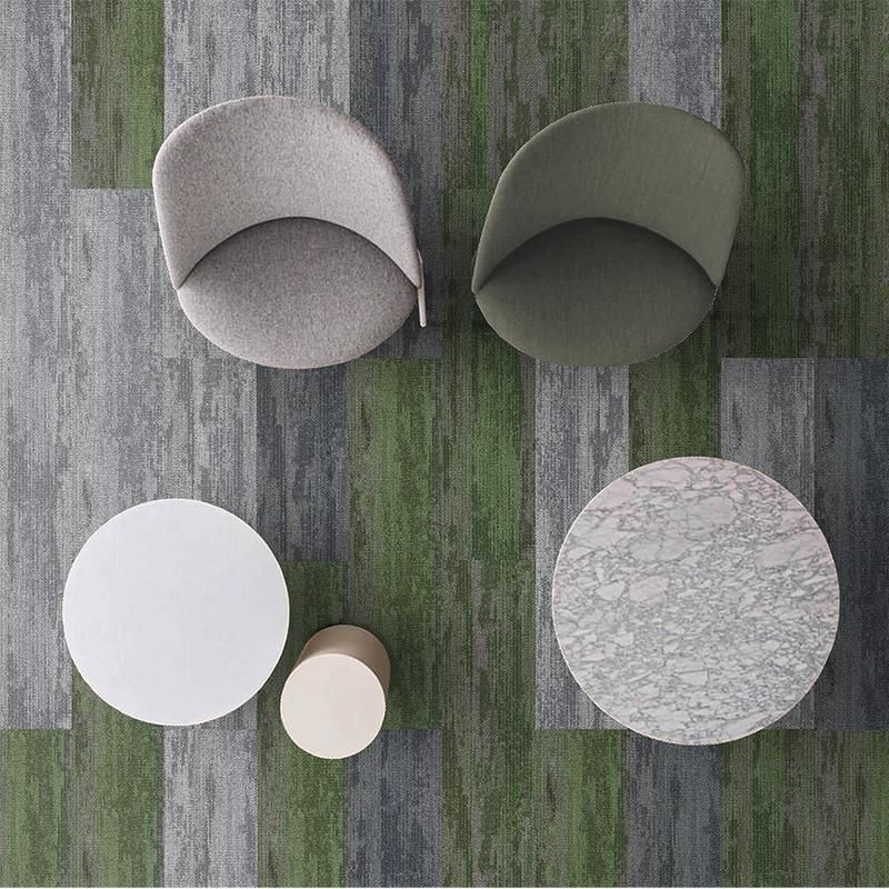 بلاط السجاد المركب 25 سم × 100 سم للمكاتب