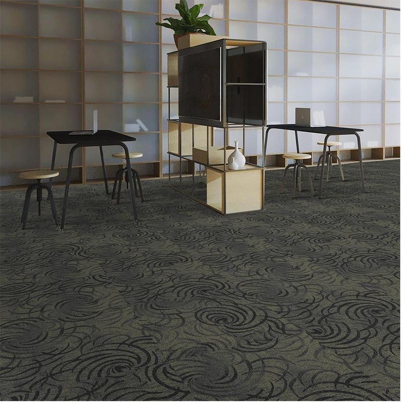 Tapete Modular Comercial em PVC Estilo Moon para Hotéis