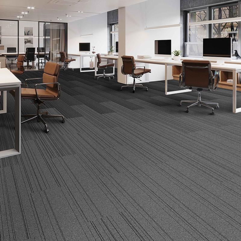 Ковровые Плитки из Нейлона 25x100 см с ПВХ Основой