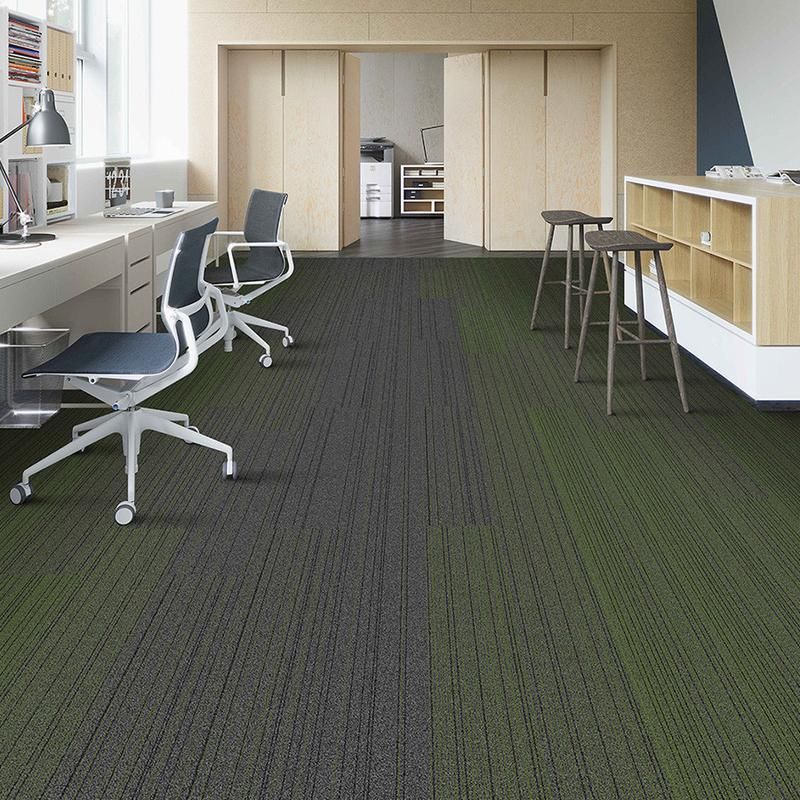 Ковровые Плитки из Нейлона 25x100 см с ПВХ Основой