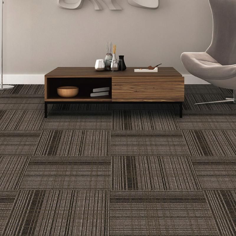 Ковровые Плитки из Нейлона с Элементами в Клетку и Полосками для Школ