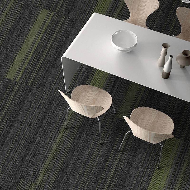 Высококачественные Серые Нейлоновые Ковровые Плитки 10x40 дюймов