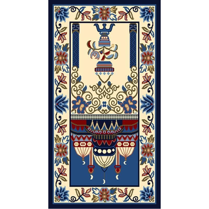 سجادة صلاة فردية فاخرة - ناعمة ومتينة - 26 × 48 بوصة